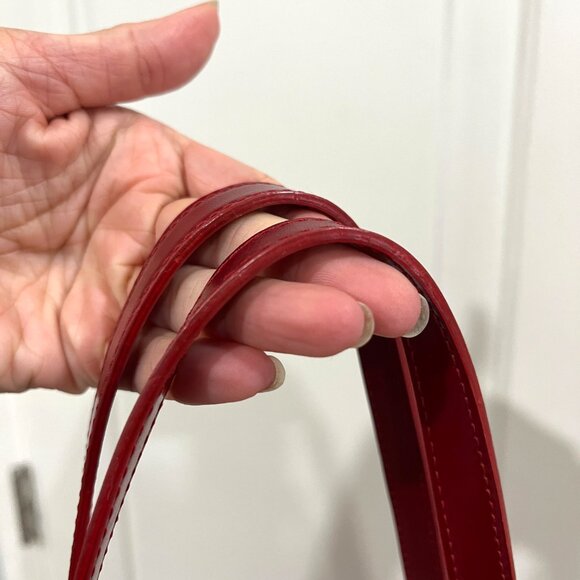 kate spade Red & Black Stripe Shoulder Bag - Picture 8 of 9